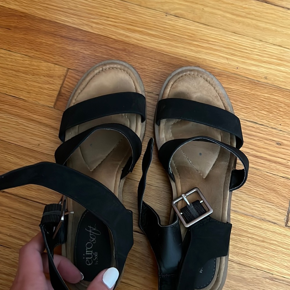 Black sandals for sale